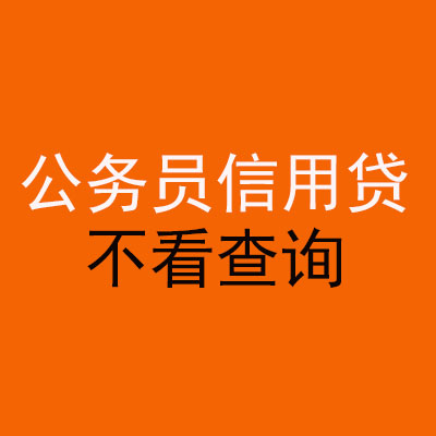 白水公务员信用贷款